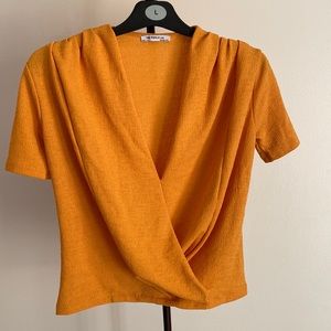 ZARA Short Sleeve Blouse